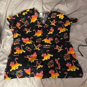 Halloween Scrub Top, Lion King Scrub Top *Bundle of 2*